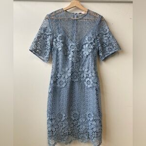KEEPSAKE the Label Blue Floral Lace Dress